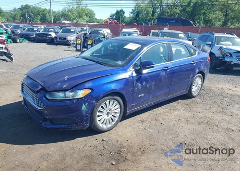 2016 Ford Fusion Hybrid Se из США, поврежденный, VIN 3FA6P0LU9GR154646